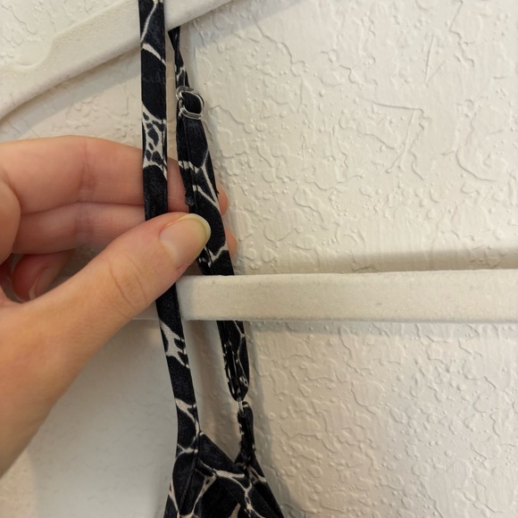 Y2K Jones New York Satin Animal Print Slip Dress Nightgown Women’s Size Small - Picture 5 of 13